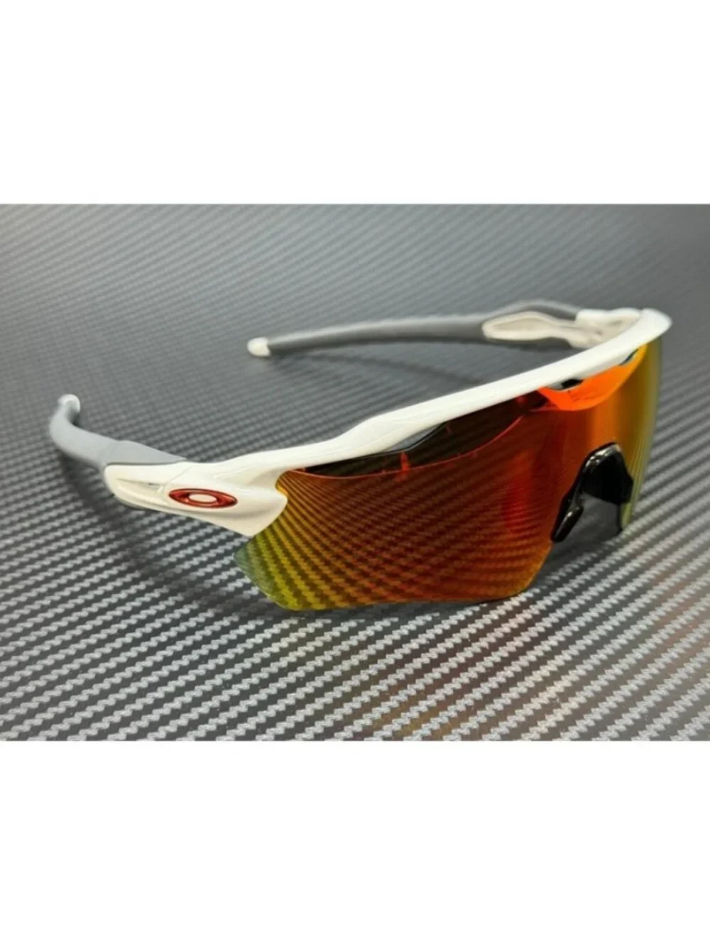 New Oakley Men Polished White Sunglasses 65-23-128